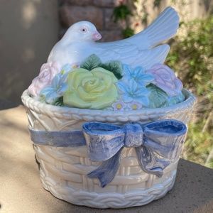 Fitz and Floyd Dove Covered Dish